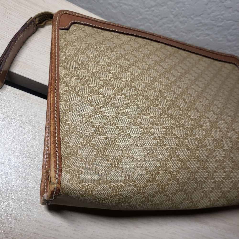 2 Celine Bags!! Crossbody bag and Matching Pouch/Strapless Bag - Picture 8 of 12